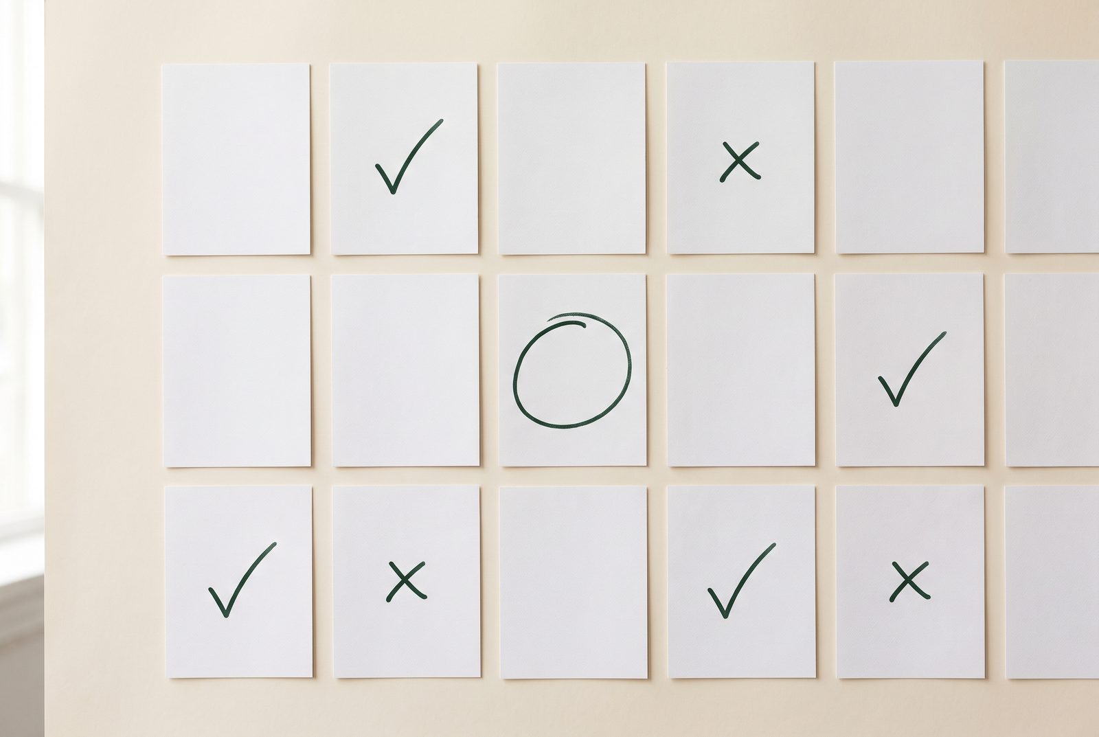 Grid of ad creatives tested on Meta